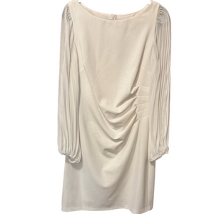 Jessica Howard Formal Ivory Long Sleeve Dress